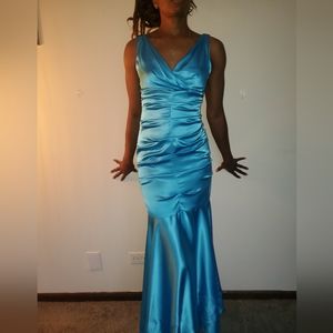 Turquoise Mermaid Dress